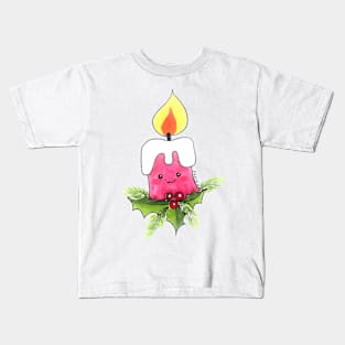 The Christmas candle Kids T-Shirt